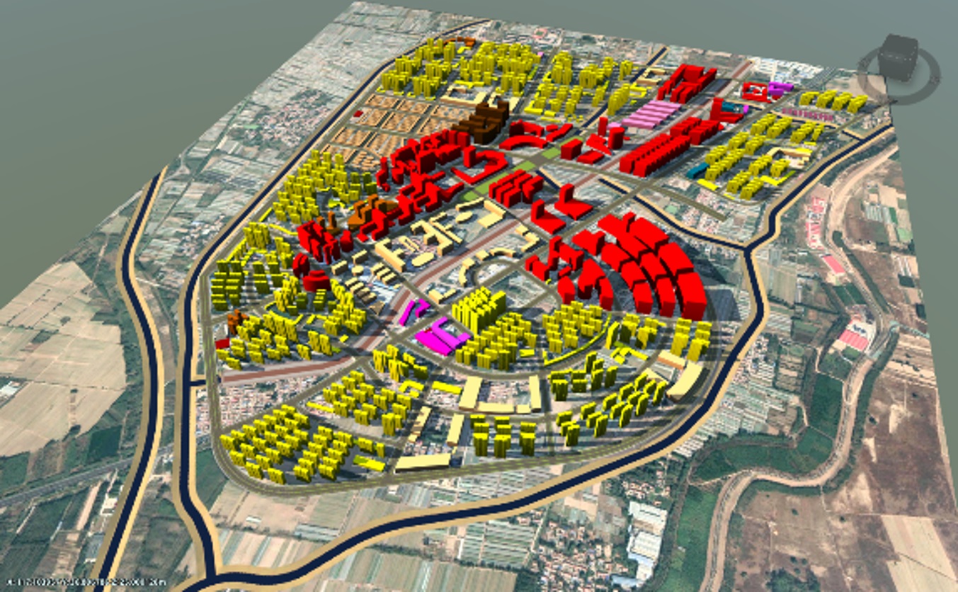三維概念設計 道路模型展示