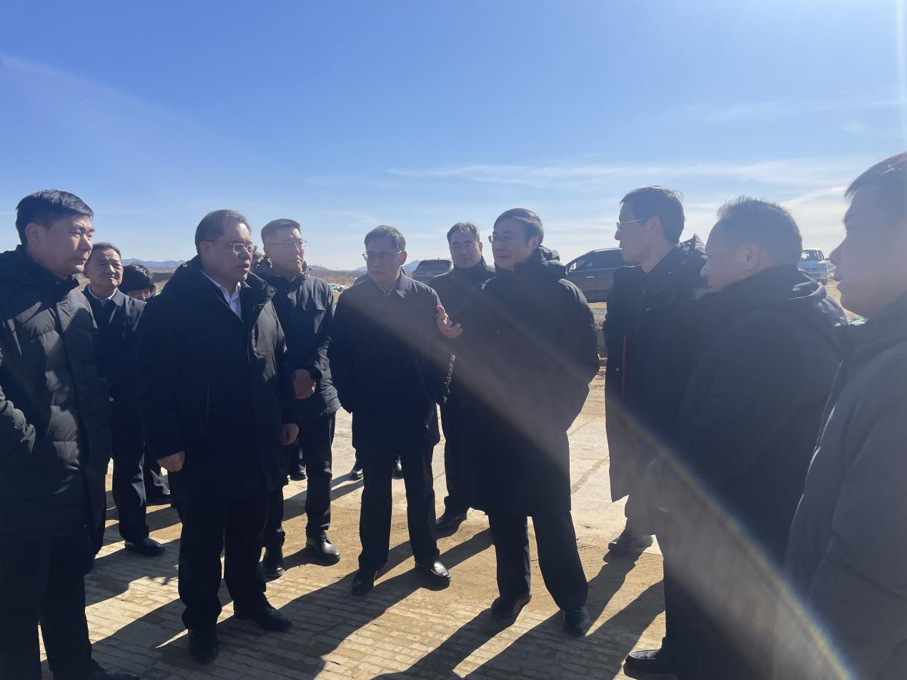 濟南市市委副書記楊峰調(diào)研集團鋼城、章丘、萊蕪泉韻鄉(xiāng)居項目